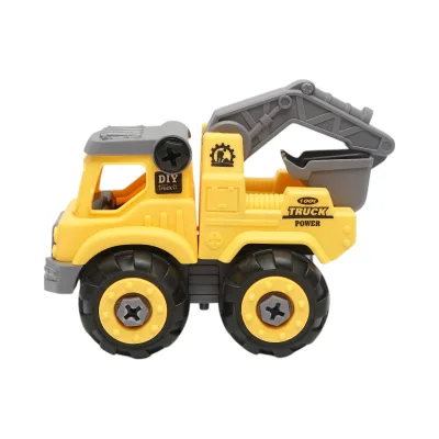 Camion escavatore giocattolo Montessori +3 anni - immagine 6