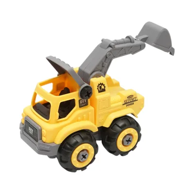 Camion escavatore giocattolo Montessori +3 anni - immagine 4