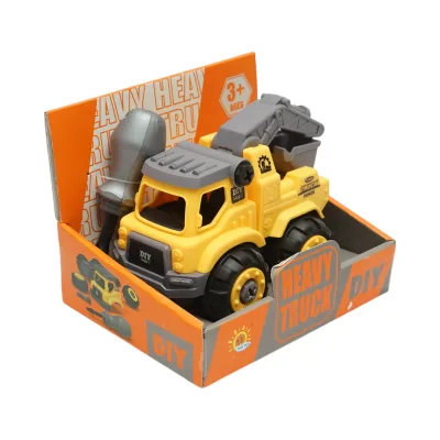 Camion escavatore giocattolo Montessori +3 anni