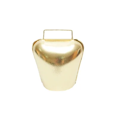 Campanaccio per ovini e bovini, 5,5 cm, dorato. - immagine 2