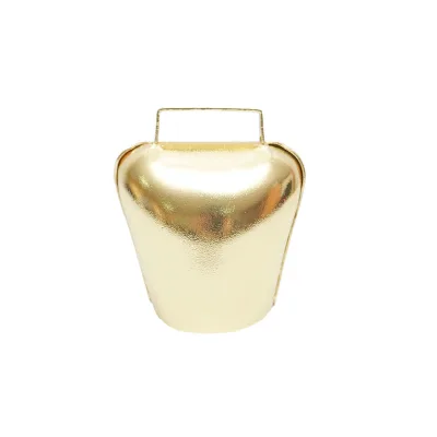 Campanaccio per ovini e bovini, 7 cm, dorato - immagine 2