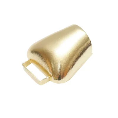 Campanaccio per ovini e bovini, 7 cm, dorato - immagine 4