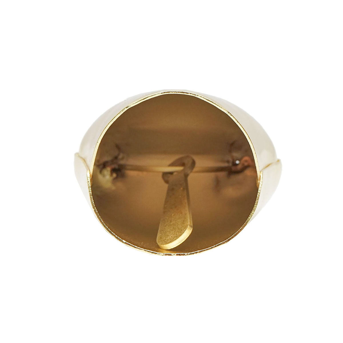 Campanello per pecore e bovini, talanga 11,5 cm, oro - immagine 3