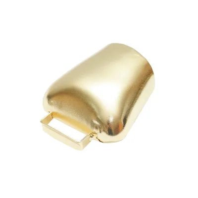 Campanello per pecore e bovini, talanga 11,5 cm, oro - immagine 4