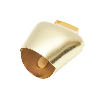 Campanello per pecore e bovini, talanga 11,5 cm, oro