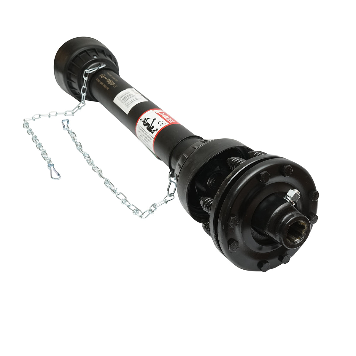 Cardano 1000 mm S6 T6 con frizione composto da 2 dischi croce 30,2x92 (tubo stella) 1 fresa 3/8 Z=6 - immagine 2