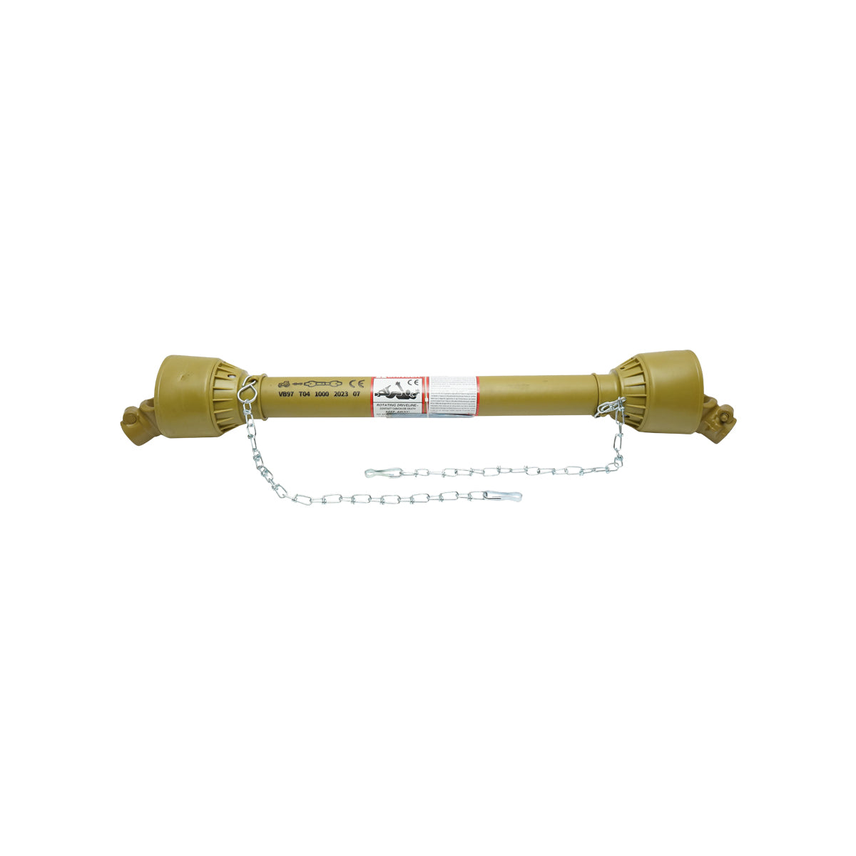 Cardano 1000 mm T4 croce 27x74,6 (tubo triangolare) 1 3/8 Z=6.