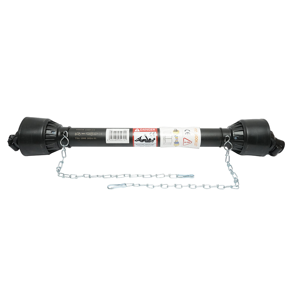 Cardano 1000 mm T4 croce 27x74,6 (tubo triangolare) 1 3/8 Z=6.