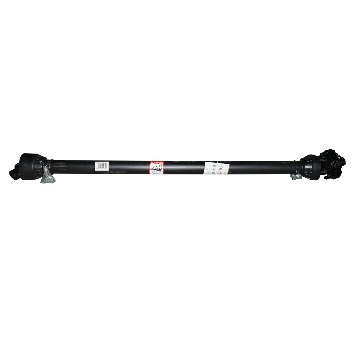 Cardano 2000 mm T5 con frizione composto da 2 dischi trasversali 30,2x80 (tubo triangolare) 1 3/8 Z=6