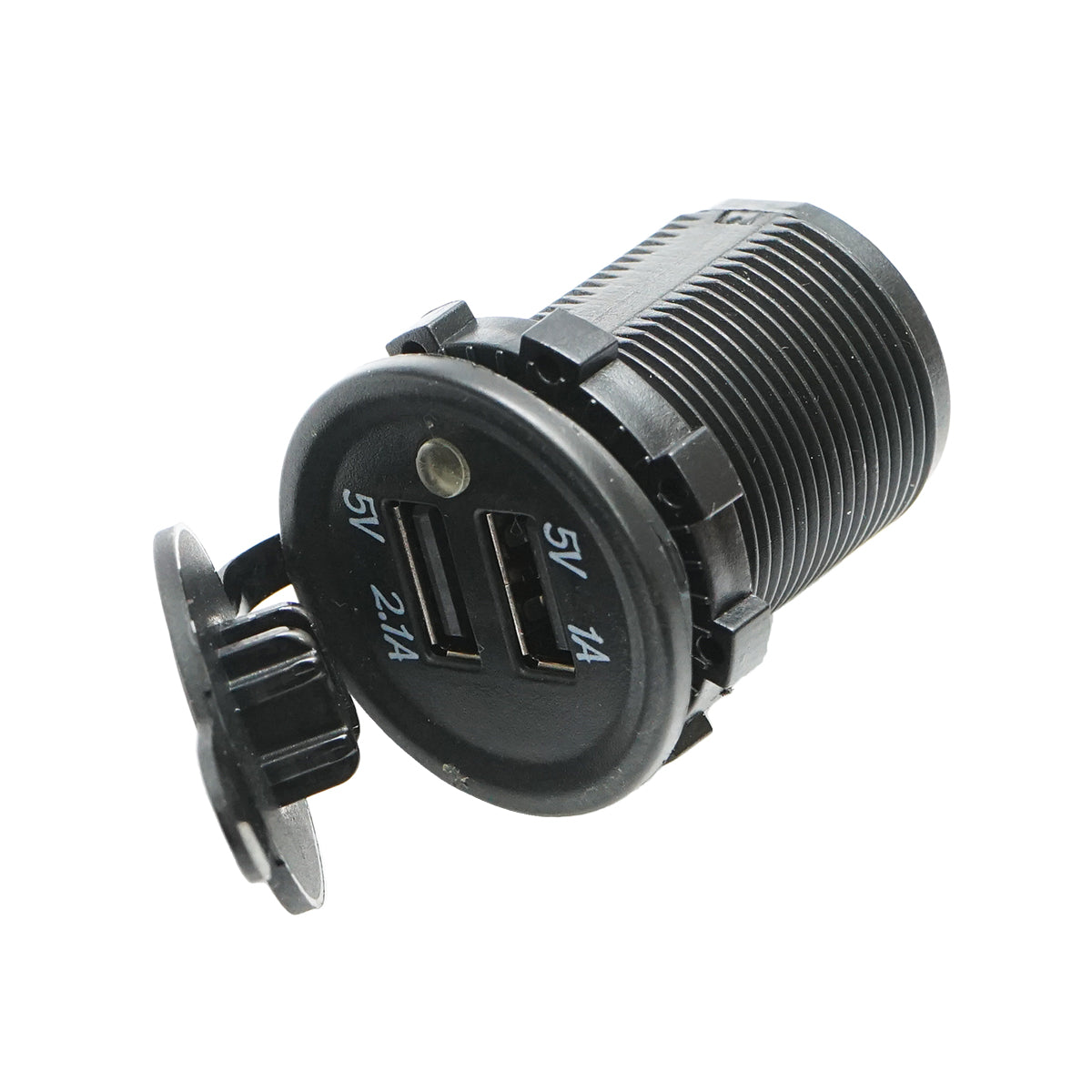 Caricabatteria per auto 12V con 2xUSB/1A, 2.1A Breckner Germany