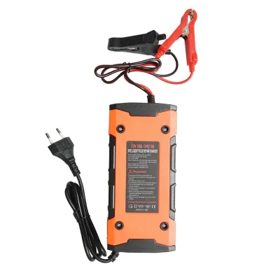 Caricabatterie digitale per batterie auto/moto – 12V / 24V con funzione di riparazione - immagine 3