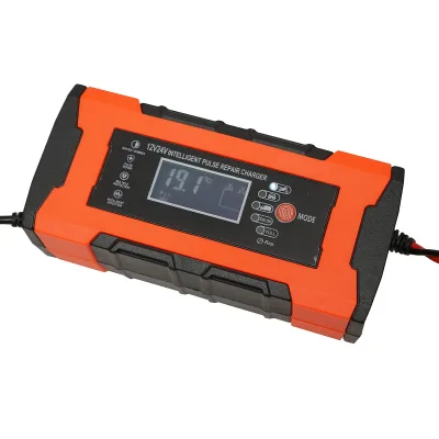 Caricabatterie digitale per batterie – 12V 10A / 24V 5A con funzione di riparazione intelligente a impulsi - immagine 2