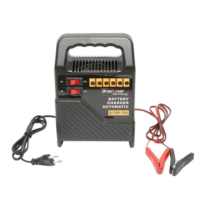 Caricabatterie per batterie auto – 6V / 12V, 12A Breckner Germany