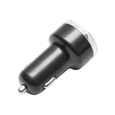 Caricabatterie per telefono con presa accendisigari 2 USB 2.1A nero wireless1 - immagine 3