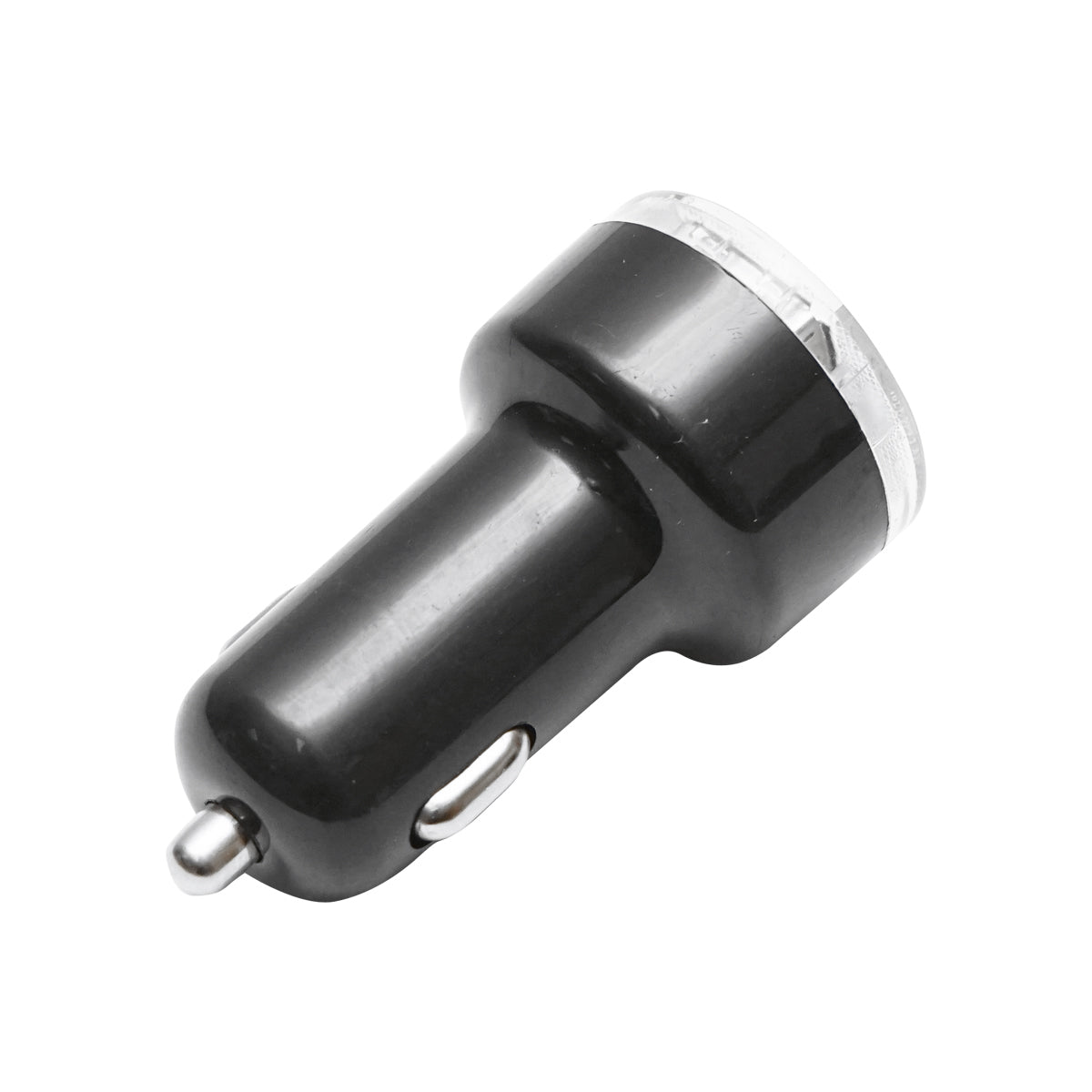 Caricabatterie per telefono con presa accendisigari 2 USB 2.1A nero wireless1 - immagine 3