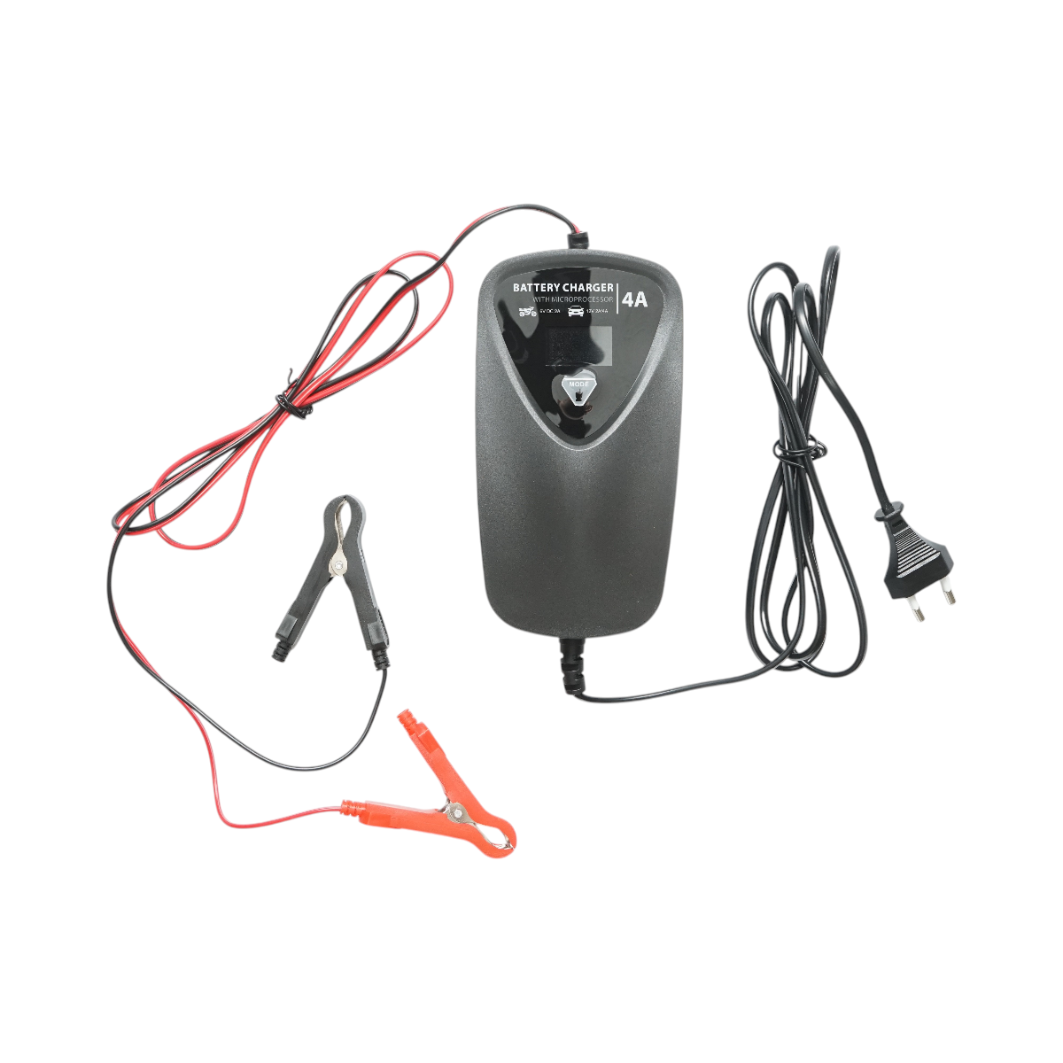 Caricabatterie smart digitale automatico 6V/12V, 4-120Ah, con protezioni multiple, modalità rigenerazione batteria, modalità inverno Breckner Germany