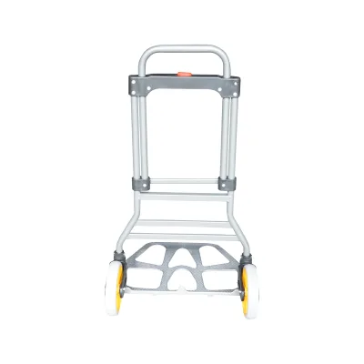 Carrello pieghevole in alluminio con ruote, capacità 100Kg - immagine 5