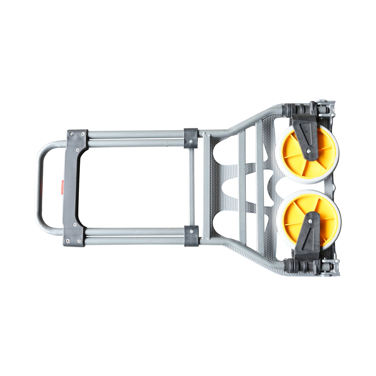 Carrello pieghevole in alluminio con ruote, capacità 100Kg - immagine 6