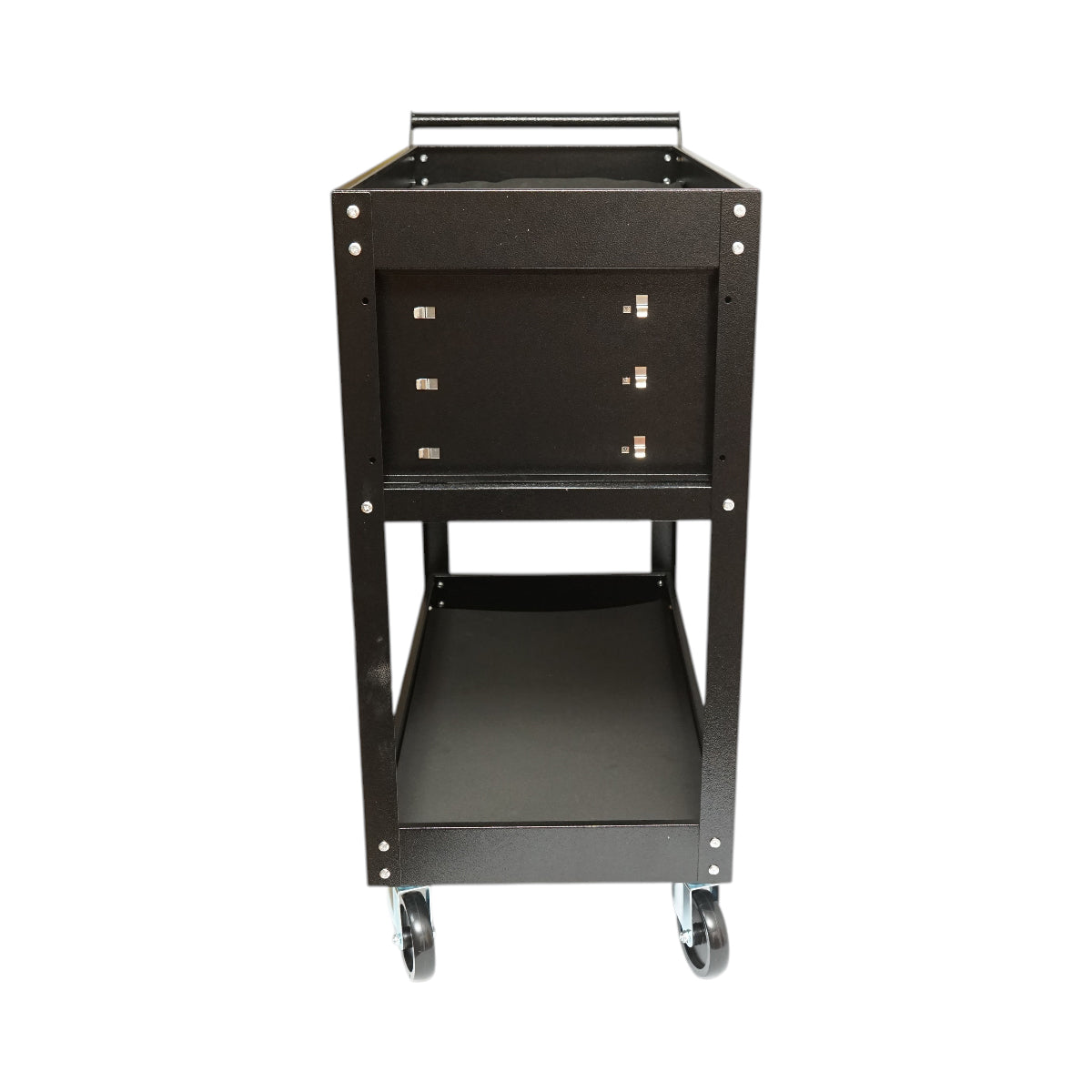 Carrello portautensili da officina in metallo su ruote con 2 ripiani e 3 cassetti 775x410x895mm Breckner Germany - immagine 5