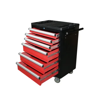 Carrello portautensili in metallo con 6 cassetti 930x684x462 - immagine 2