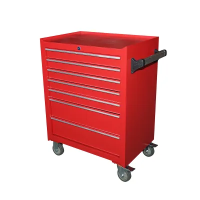 Carrello portautensili in metallo con 7 cassetti, dimensioni 680x460x920 - immagine 3