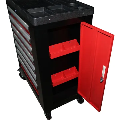 Carrello portautensili in metallo con 7 cassetti, dimensioni 765x460x850 - immagine 5