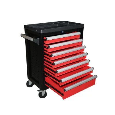 Carrello portautensili in metallo con 7 cassetti, dimensioni 765x460x850 - immagine 2
