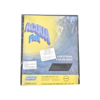 Carta abrasiva resistente all’acqua P150, 50 pezzi/scatola.