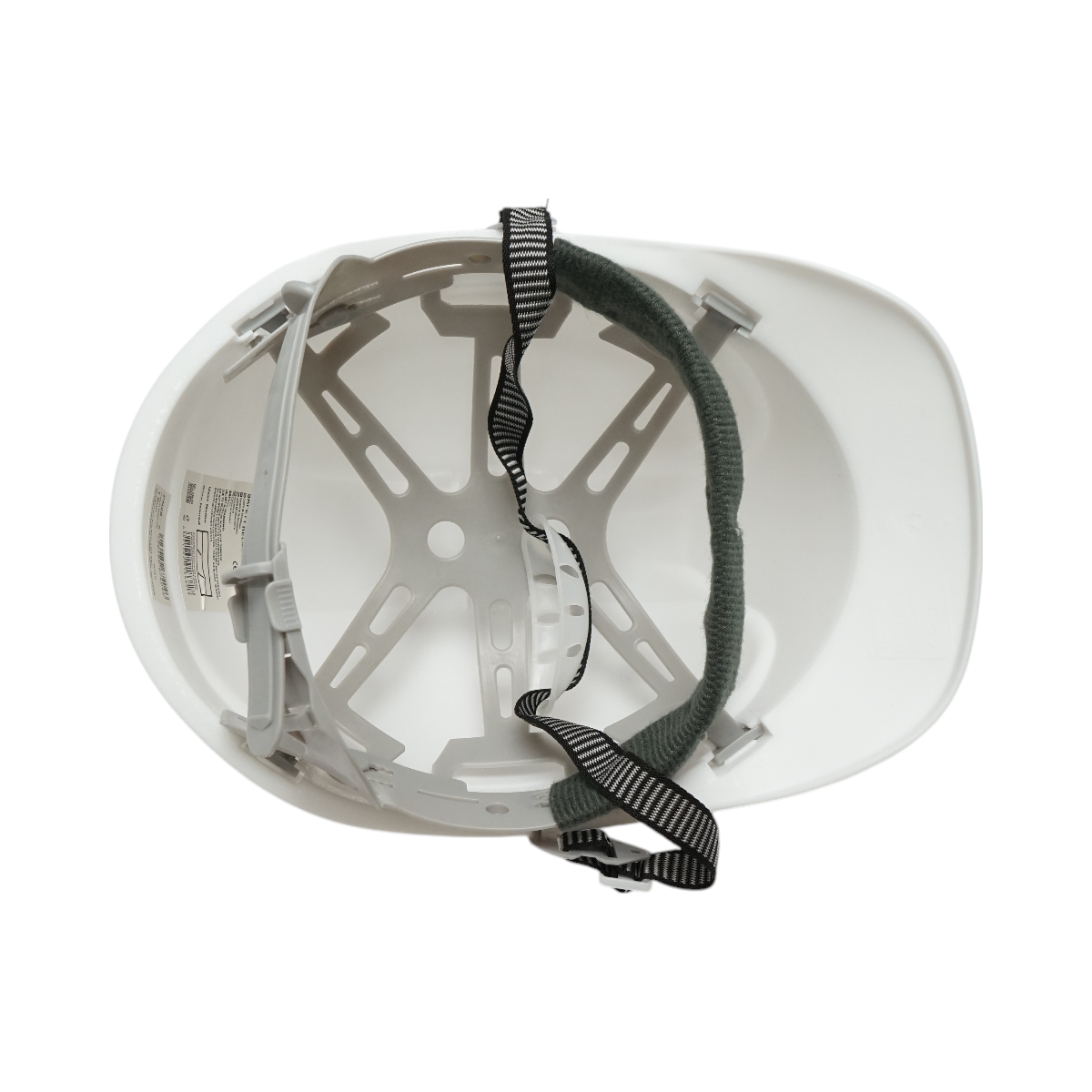 Casco ventilato regolabile 51-63 cm, bianco Crownman - immagine 4