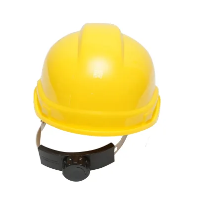 Casco ventilato regolabile 51-63 cm, giallo - immagine 4