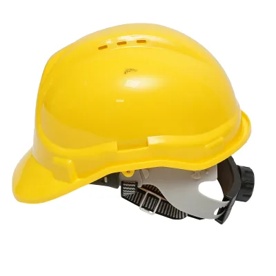 Casco ventilato regolabile 51-63 cm, giallo - immagine 2