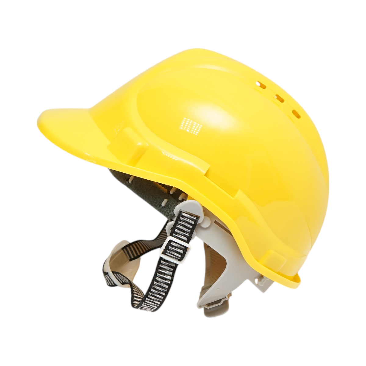 Casco ventilato regolabile 51-63 cm, giallo Crownman. - immagine 3