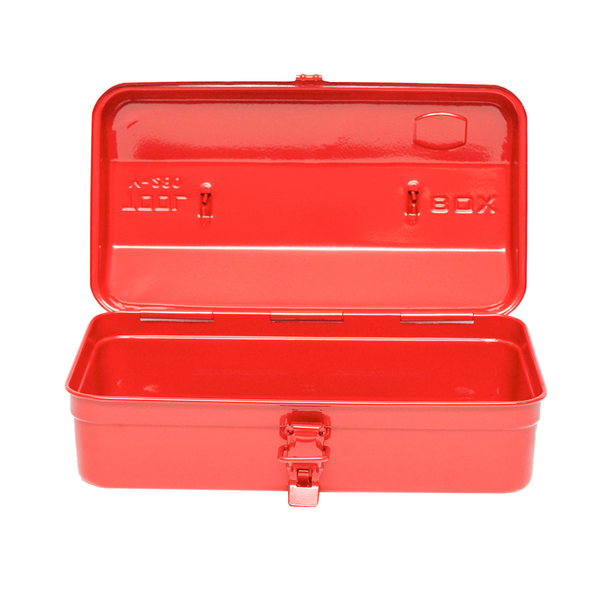 Cassetta degli attrezzi metallica rossa 305x160x116mm Breckner Germany - immagine 4