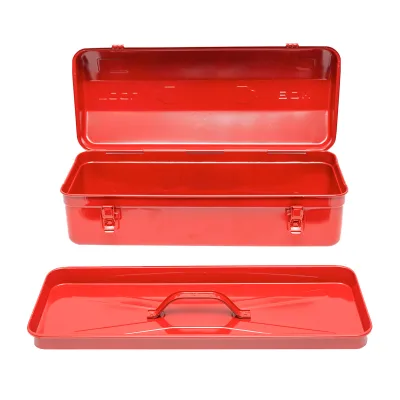Cassetta degli attrezzi metallica rossa 540x210x190mm Breckner Germany - immagine 4
