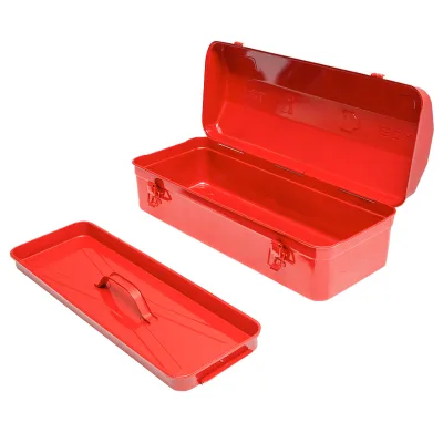 Cassetta degli attrezzi metallica rossa 540x210x190mm Breckner Germany - immagine 5