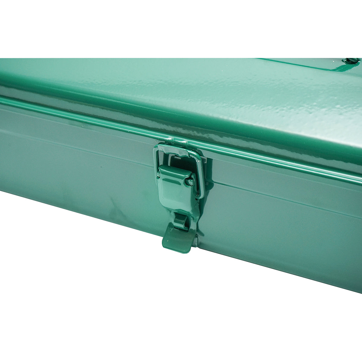 Cassetta degli attrezzi metallica verde 370x160x120mm Breckner Germany - immagine 6