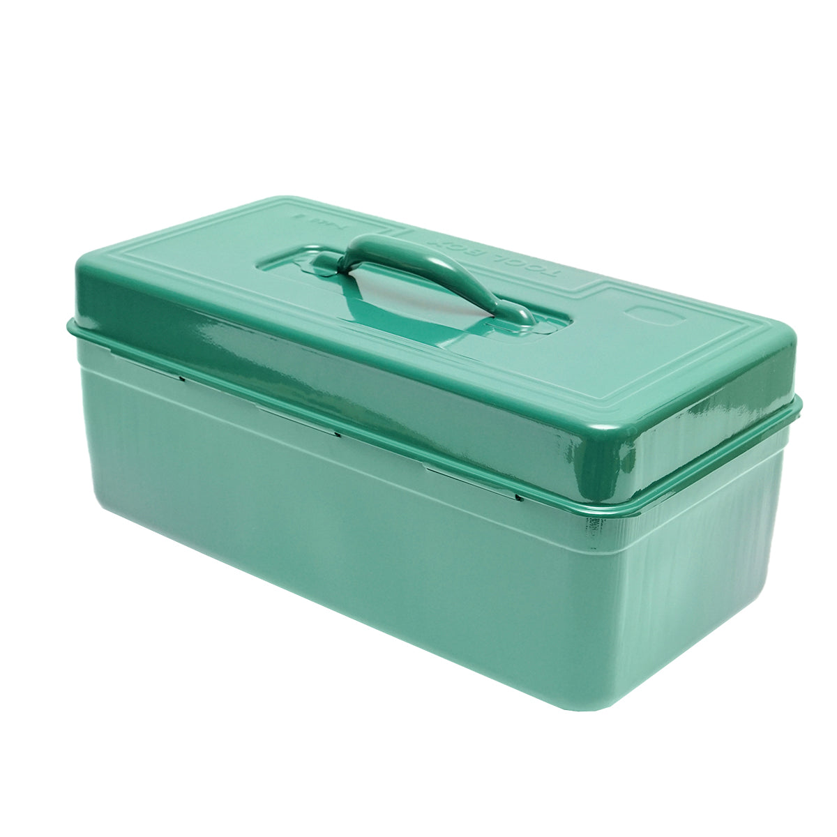 Cassetta degli attrezzi metallica verde 470x240x205mm Breckner Germany - immagine 3