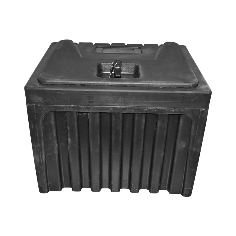 Cassetta per attrezzi senza supporto, in plastica nera 380x400x500 mm - immagine 3