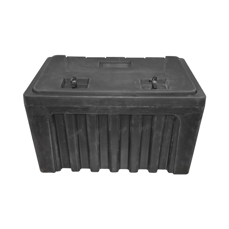 Cassetta per attrezzi senza supporto, in plastica nera 460x580x800 mm