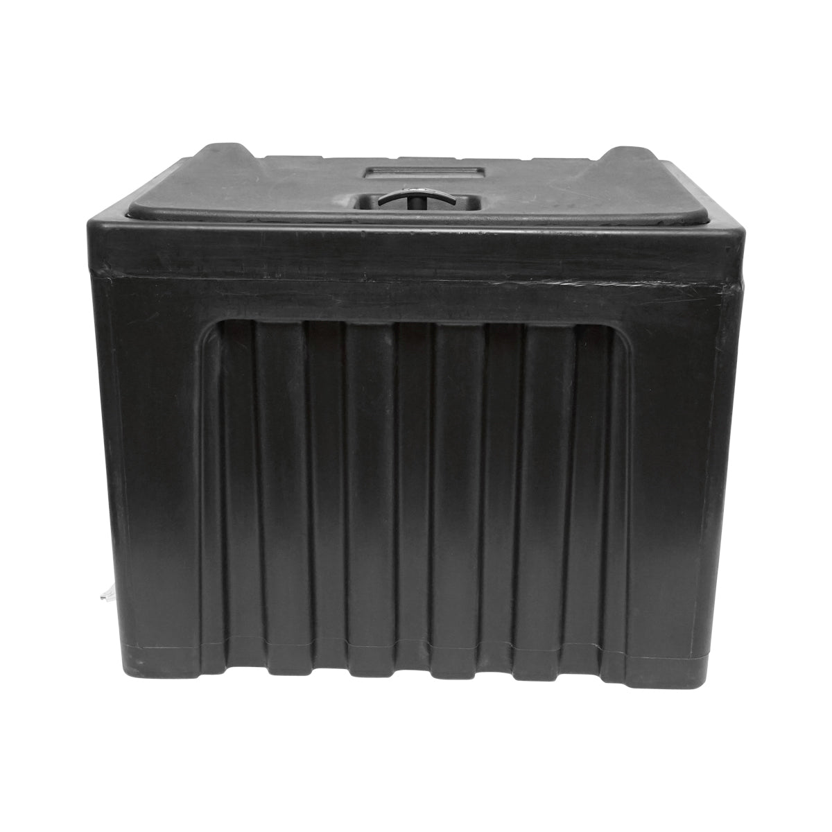 Cassetta per attrezzi senza supporto, in plastica nera 468x470x600 mm