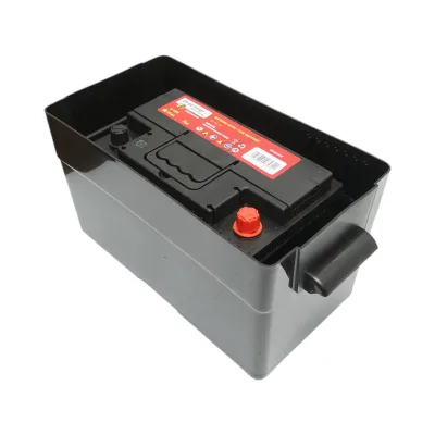 Cassetta per batteria auto 12V con voltmetro DC 6–30V, interruttore di alimentazione 100A, presa accendisigari, display LCD, 2 porte USB, 350 × 180 × 200 mm. - immagine 5