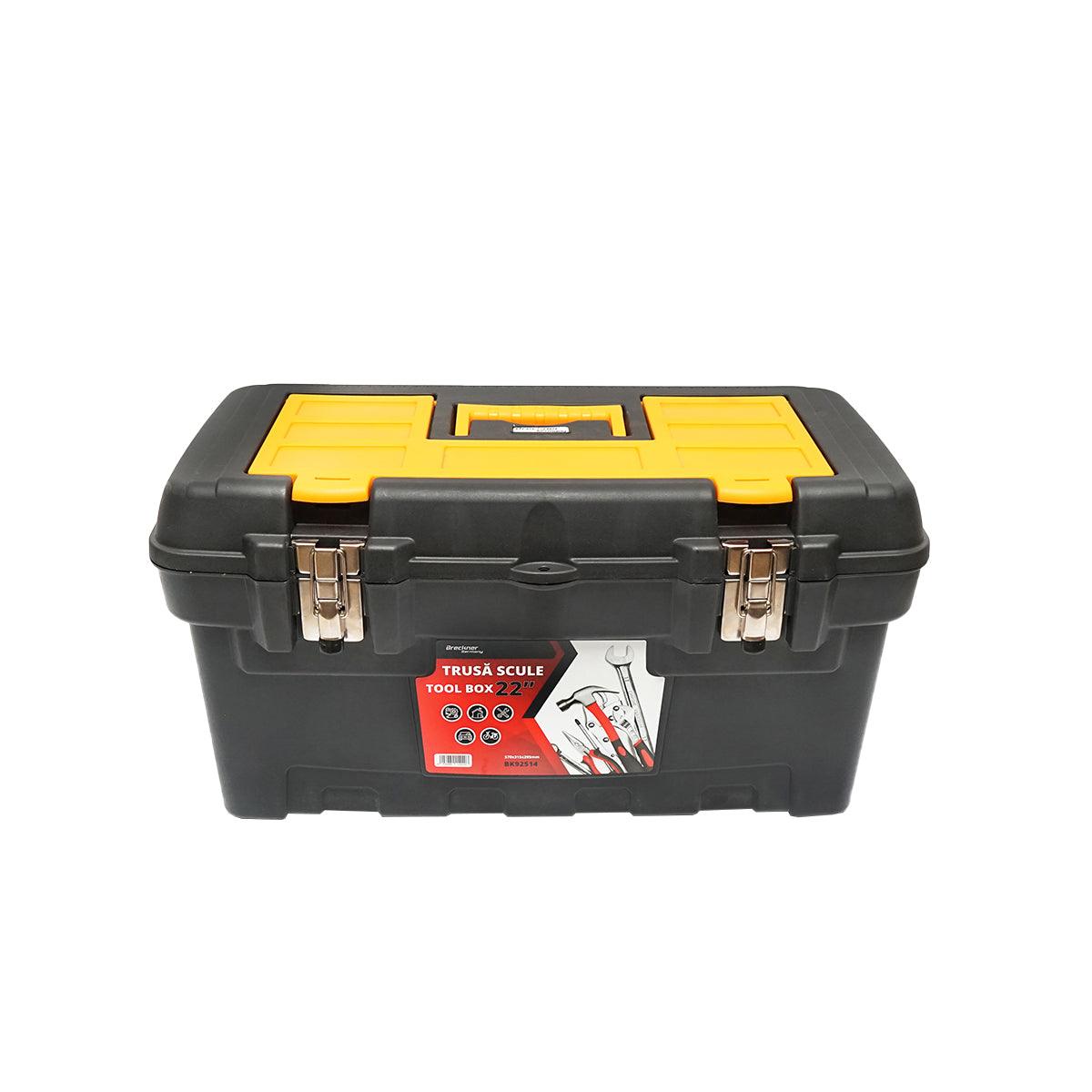 Cassetta Porta Utensili 570x315x295mm Cassetta Portautensili in plastica 22” (vuota) Breckner Germany - immagine 4
