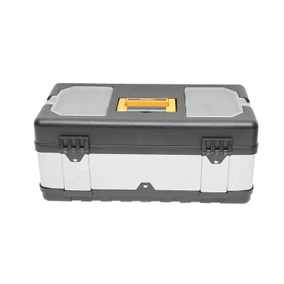 Cassetta portautensili in acciaio inox con coperchio in plastica 450x250x195mm Hoteche - immagine 5