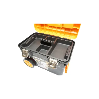 Cassetta portautensili robusta con ruote trolley 652x400x420mm - immagine 2