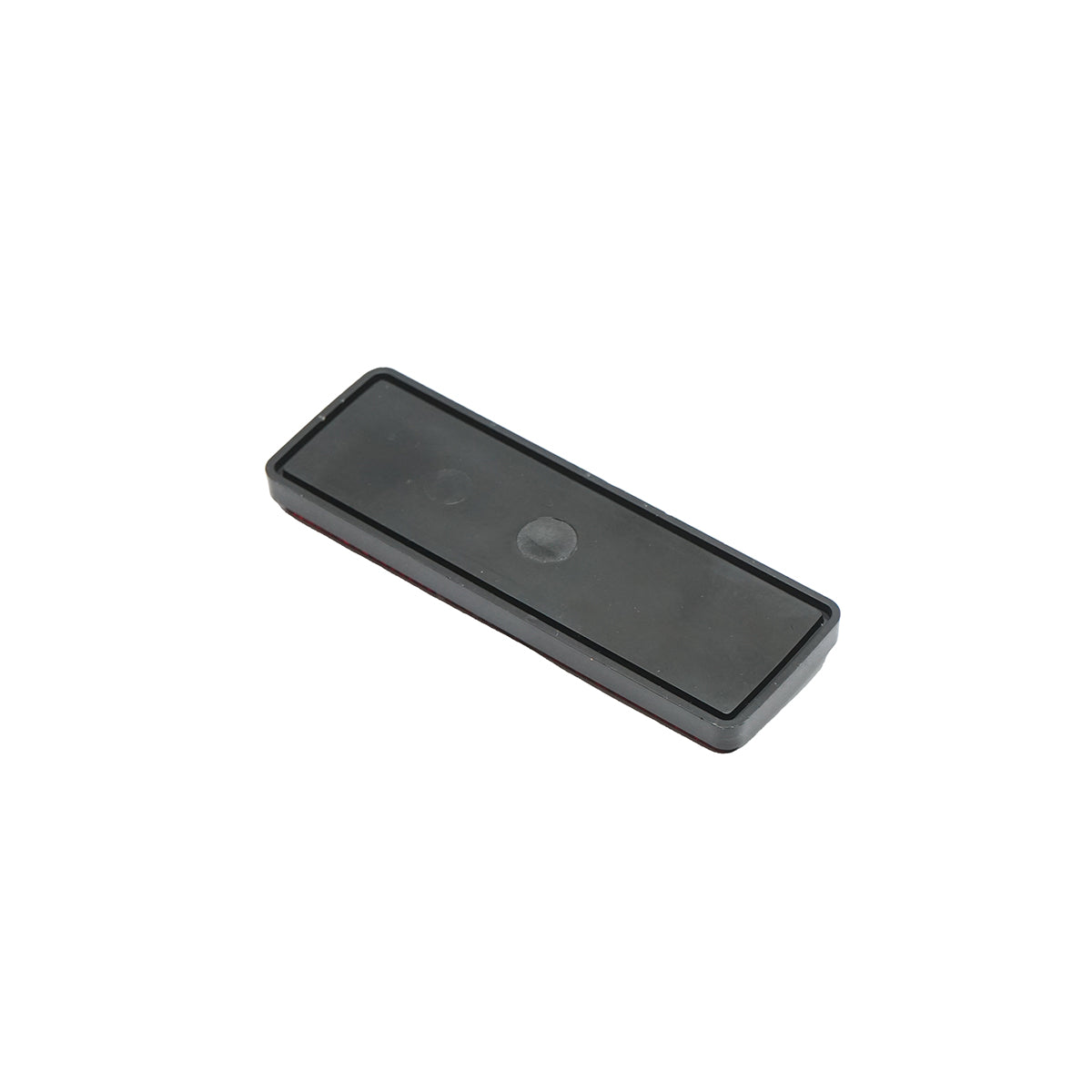 Catadiottrico rettangolare 90x32 mm rosso posteriore. - immagine 4