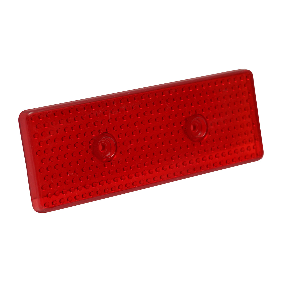 Catadiottro riflettente rosso 43x119mm. - immagine 3