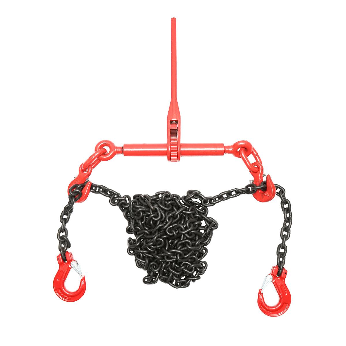 Catena di Ancoraggio con Tenditore a Cricchetto, 4T, Lunghezza 6m, Spessore 8mm - immagine 6