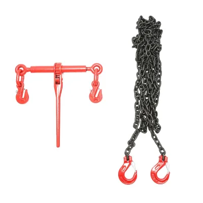 Catena di Ancoraggio con Tenditore a Cricchetto, 4T, Lunghezza 6m, Spessore 8mm - immagine 3