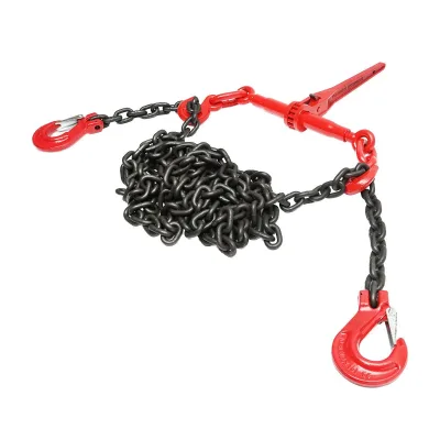Catena di ancoraggio con tenditore a cricchetto, 6.3T, lunghezza 6m, spessore 10mm - immagine 4
