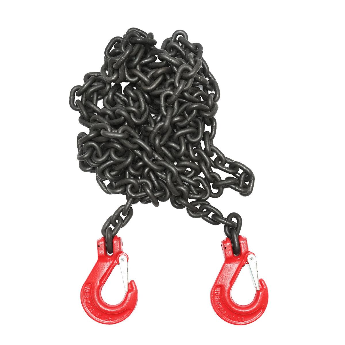 Catena di ancoraggio con tenditore a cricchetto, 6.3T, lunghezza 6m, spessore 10mm - immagine 6